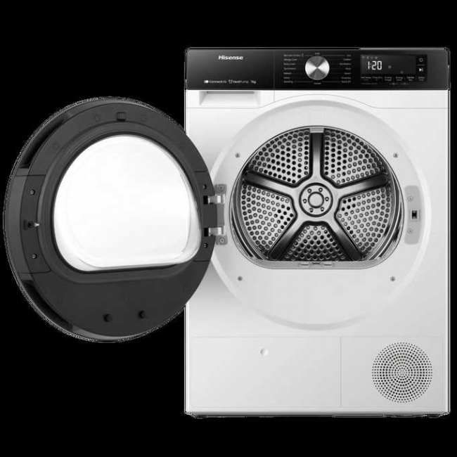 Сушильная машина Hisense DH3S702UWDE белый