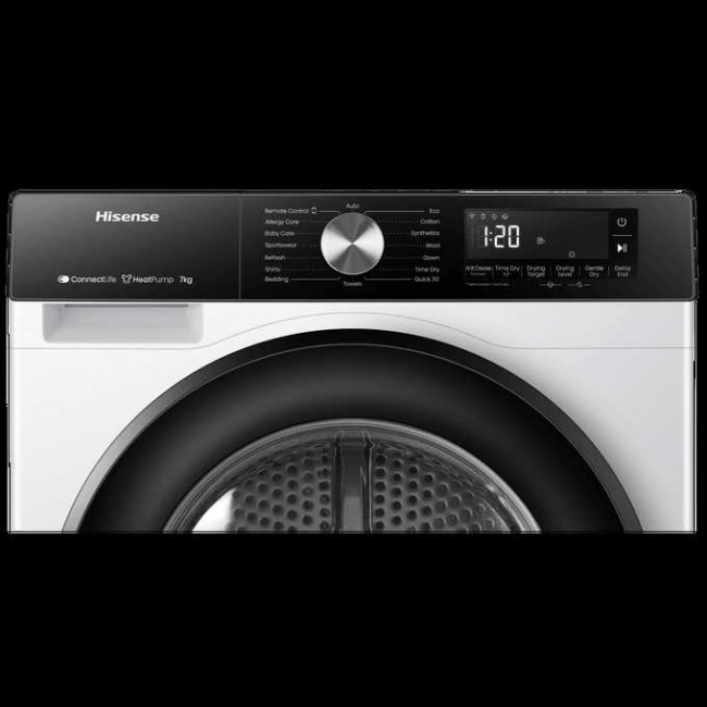 Сушильная машина Hisense DH3S702UWDE белый