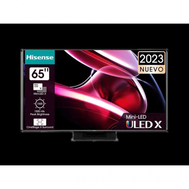 65" Телевизор Hisense 65UXKQ темно-серый 3840x2160, 4K Ultra HD, 120 Гц, Wi-Fi, Smart TV, VIDAA