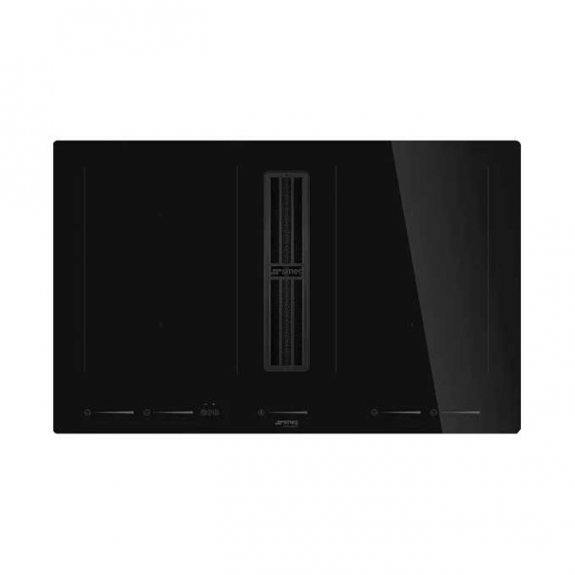 Варочная поверхность со встроенной вытяжкой Smeg HOBD682D2