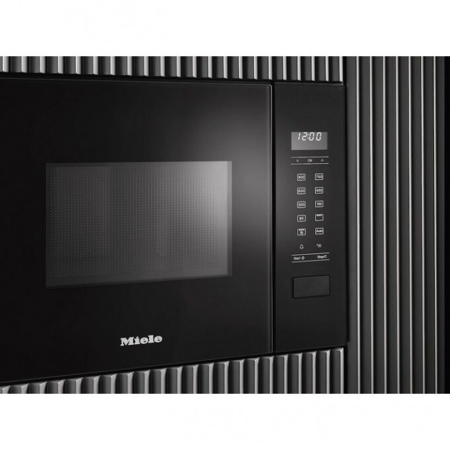 Встраиваемая микроволновая печь Miele M 2234 SC Obsidian Black Встраиваемая микроволновая печь Miele M 2234 SC Obsidian Black