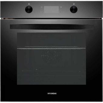 Духовой шкаф электрический Hyundai HEO 6646 BG черное стекло