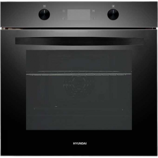 Духовой шкаф электрический Hyundai HEO 6646 BG черное стекло Духовой шкаф электрический Hyundai HEO 6646 BG черное стекло