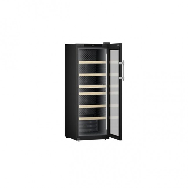 Винный шкаф LIEBHERR WFbli 5041-20 001 Perfection, дверь со стеклопакетом с защитой от УФ-излучения, ручка толкателем, электронный замок