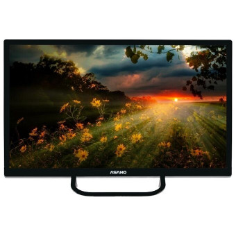 24" Телевизор ASANO 24LH1110T черный 1366x768, HD READY, 60 Гц