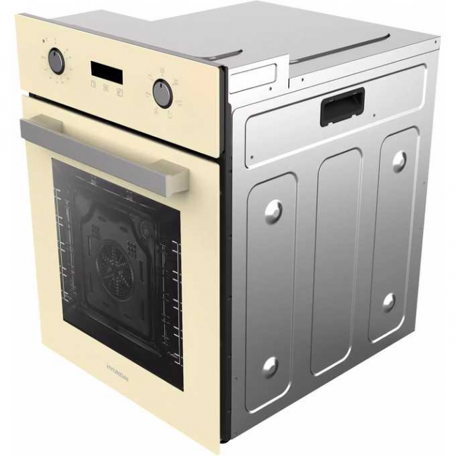 Духовой шкаф Hyundai HEO 45411 BE стекло бежевое Духовой шкаф Hyundai HEO 45411 BE стекло бежевое