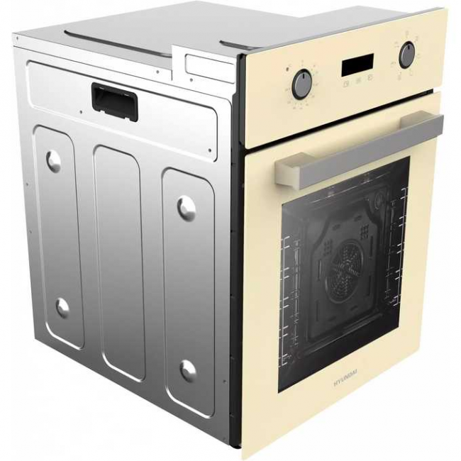 Духовой шкаф Hyundai HEO 45411 BE стекло бежевое Духовой шкаф Hyundai HEO 45411 BE стекло бежевое