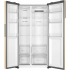 Холодильник двухкамерный HAIER HRF541DG7RU Side by Side, инверторный золотистый