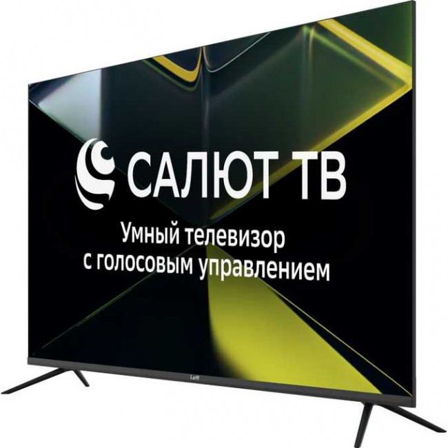 55" Телевизор LEFF 55U680T черный 3840x2160, 4K Ultra HD, 60 Гц, Wi-Fi, Smart TV, Салют ТВ 55" Телевизор LEFF 55U680T черный 3840x2160, 4K Ultra HD, 60 Гц, Wi-Fi, Smart TV, Салют ТВ