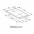 Варочная поверхность Meferi MGH302IX Light