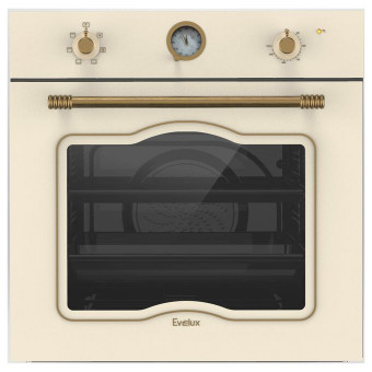 Духовой шкаф EVELUX EO 640 IR бежевый