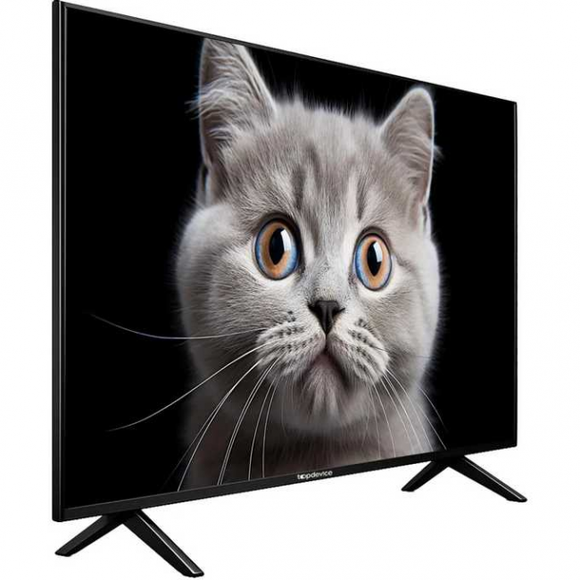 65" Телевизор Topdevice TDTV65ES13U черный 3840x2160, 4K Ultra HD, 60 Гц, Wi-Fi, Smart TV, Яндекс ТВ 65" Телевизор Topdevice TDTV65ES13U черный 3840x2160, 4K Ultra HD, 60 Гц, Wi-Fi, Smart TV, Яндекс ТВ
