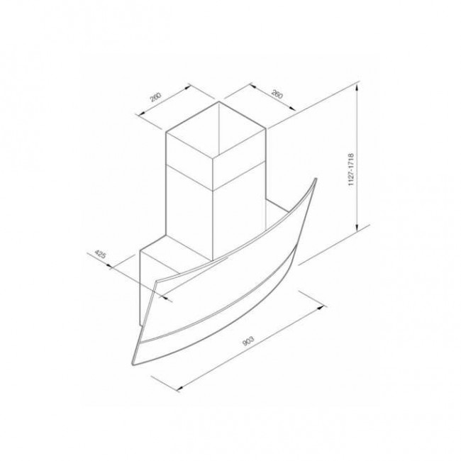Вытяжка Graude DH 60.3 GE