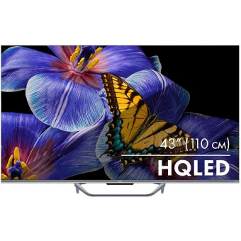 43" Телевизор Haier 43 Smart TV S4 QLED серый 3840x2160, 4K Ultra HD, 60 Гц, Wi-Fi, Smart TV, Android TV 43" Телевизор Haier 43 Smart TV S4 QLED серый 3840x2160, 4K Ultra HD, 60 Гц, Wi-Fi, Smart TV, Android TV