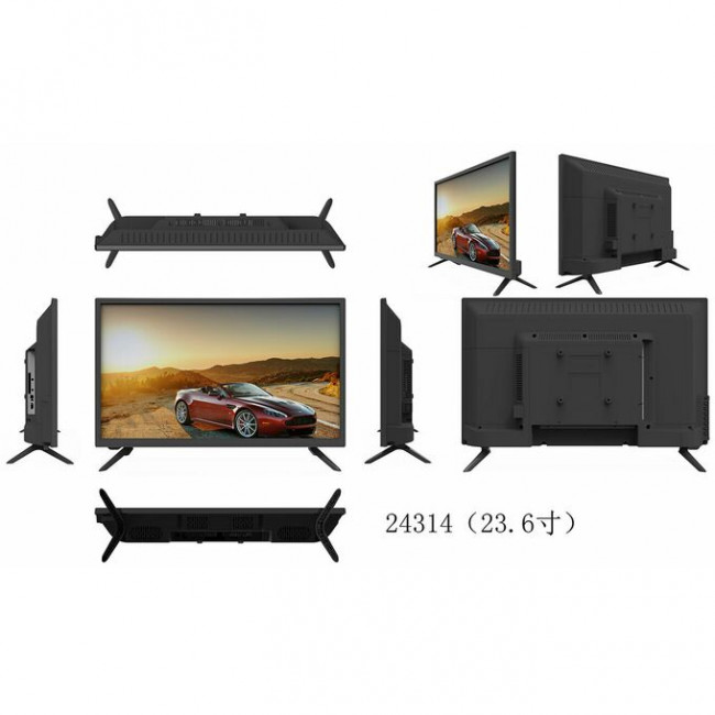 24" Телевизор Soundmax SM-LED24M09S черный 1366х768, HD, 60 Гц, Wi-Fi, Smart TV, Android TV