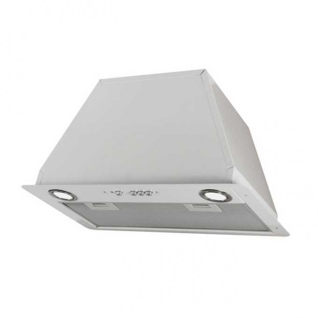 Вытяжка Elikor Flat 52П-650-К3Д Врезной блок белый упр кнопочное (1 мотор)