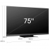 75" Телевизор Hisense 75U8NQ QLED черный 3840x2160, 4K Ultra HD, 120 Гц, Wi-Fi, Smart TV, VIDAA