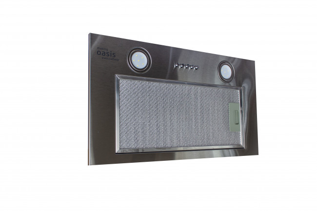 Вытяжка полновстраиваемая Oasis UM-52S серебристый