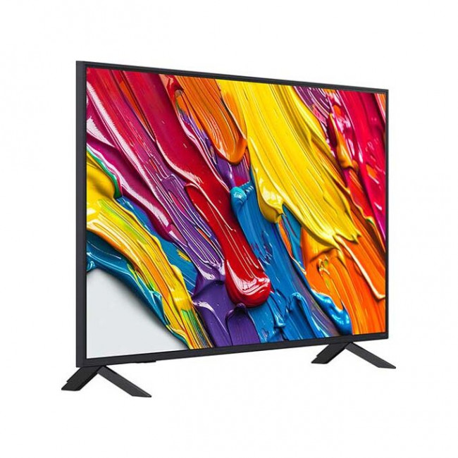43" Телевизор LG 43QNED82A6B.ARUG черный QNED 3840x2160, 4K Ultra HD, 60 Гц, Wi-Fi, Smart TV, webOS