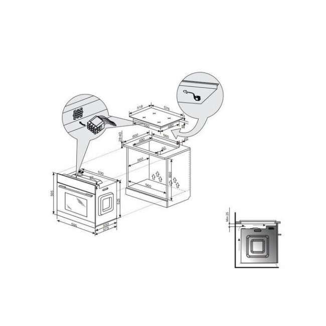 Духовой шкаф Hansa BOEW681621