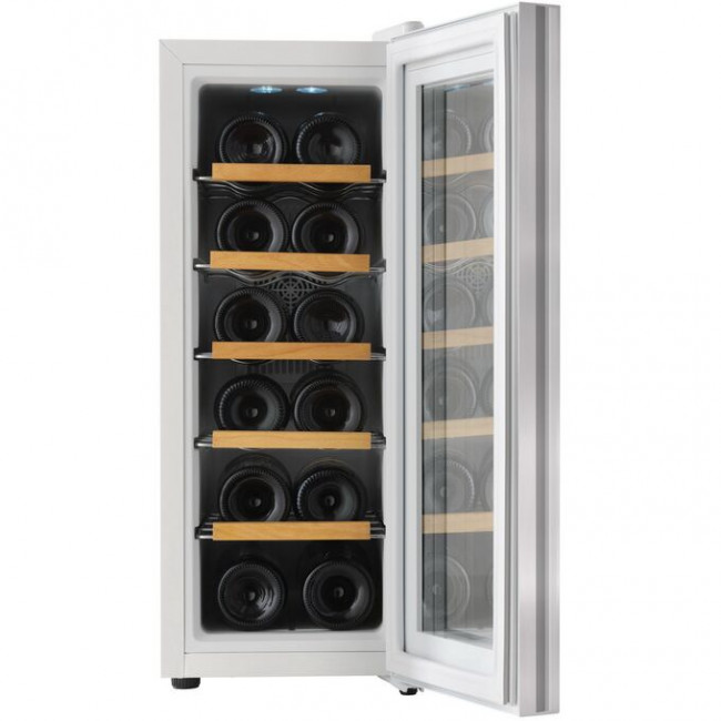 Винный шкаф TESLER WCV-125 Silver Винный шкаф TESLER WCV-125 Silver