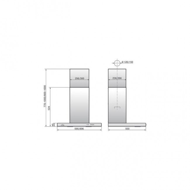 Вытяжка Elikor Квадра 90П-650-К3Д антрацит Вытяжка Elikor Квадра 90П-650-К3Д антрацит
