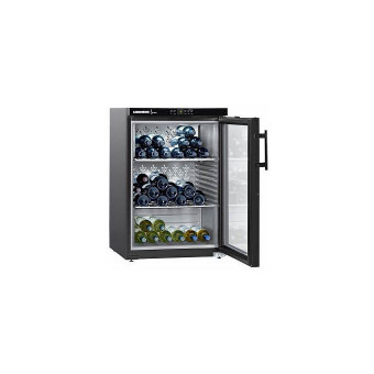 Винный шкаф Liebherr WKb 1812 Vinothek черный (однокамерный) Винный шкаф Liebherr WKb 1812 Vinothek черный (однокамерный)