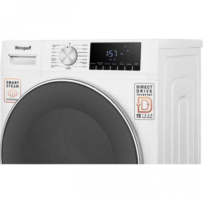 Стиральная машина Weissgauff WMD 58411 Direct Drive Steam Стиральная машина Weissgauff WMD 58411 Direct Drive Steam