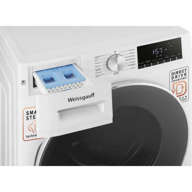 Стиральная машина Weissgauff WMD 58411 Direct Drive Steam Стиральная машина Weissgauff WMD 58411 Direct Drive Steam