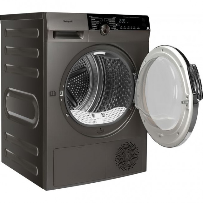 Сушильная машина Weissgauff WD 599 DC Inverter Heat Pump Silver серебристый