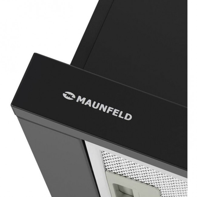 Вытяжка встраиваемая Maunfeld VS Light 50 черный упр. кулисные переключатели (1 мотор)