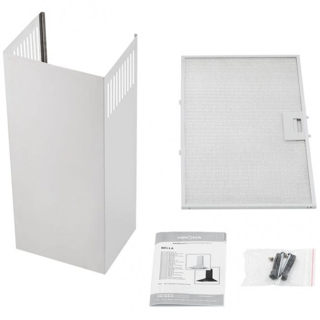 Вытяжка Krona Bella 500 INOX PB