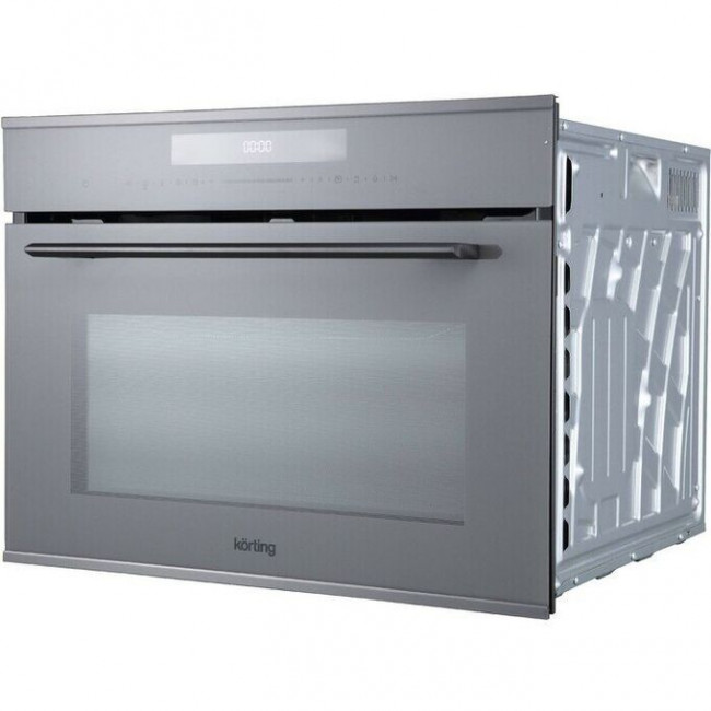 Духовой шкаф Korting OKB 3250 GBXGr MW серое стекло+черная нерж Духовой шкаф Korting OKB 3250 GBXGr MW серое стекло+черная нерж