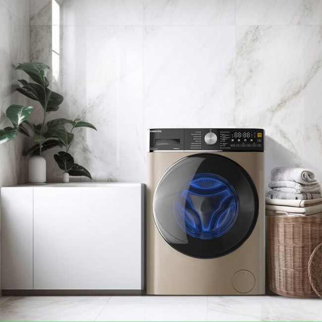 Стиральная машина c сушкой HIBERG i-DDQ8-10614 G Стиральная машина c сушкой HIBERG i-DDQ8-10614 G