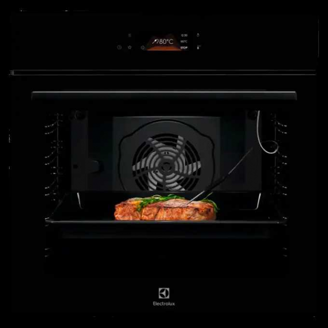 Духовой шкаф Electrolux LOE8H39Z электрический с конвекцией, объем 72л, 17 режимов, очистка паровая, 3 стекла в дверце Духовой шкаф Electrolux LOE8H39Z электрический с конвекцией, объем 72л, 17 режимов, очистка паровая, 3 стекла в дверце