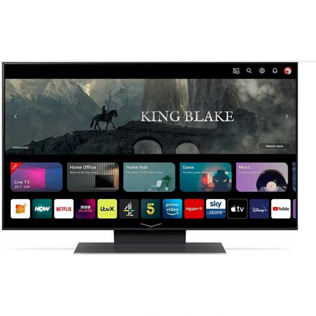 75" Телевизор LG 75UR91006LA.ARUB черный 3840x2160, 4K Ultra HD, 50 Гц, Wi-Fi, Smart TV, WebOs