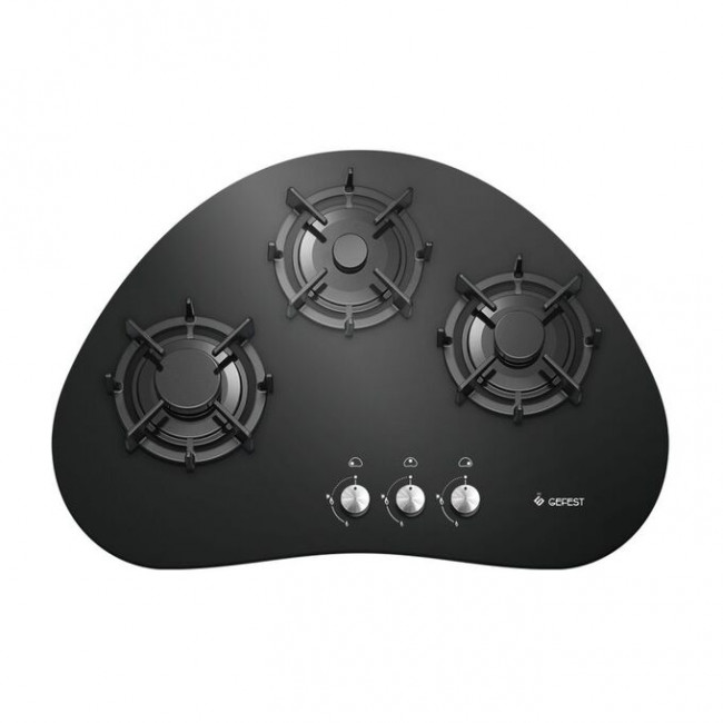 Газовая варочная панель Gefest СГ СН 2120 черный