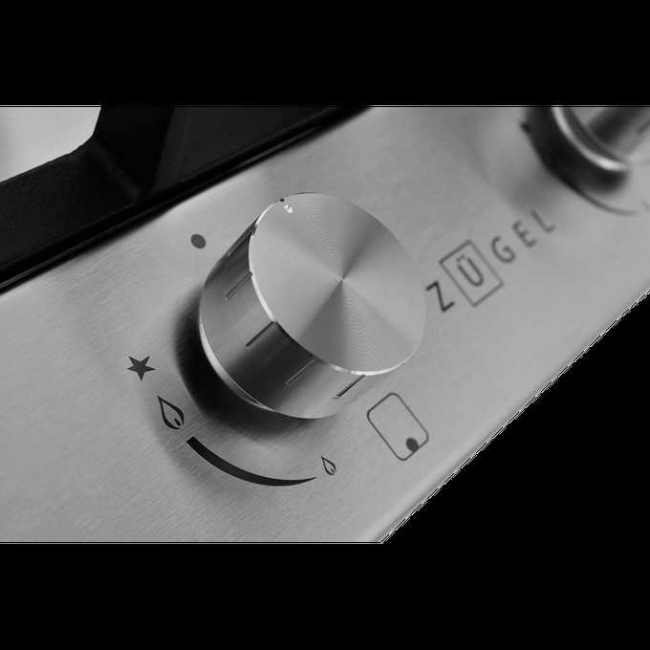 Варочная панель ZUGEL ZGH291X металл Варочная панель ZUGEL ZGH291X металл