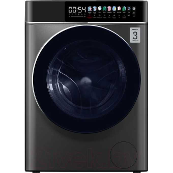 Стиральная машина Centek CT-1948 (серый) 1400 /10кг/ 52см / 11пр /Диспл/INVERTER/Сушка 6кг/Пар/A+++ Стиральная машина Centek CT-1948 (серый) 1400 /10кг/ 52см / 11пр /Диспл/INVERTER/Сушка 6кг/Пар/A+++