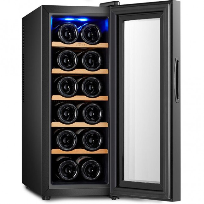 Винный холодильник ZUGEL ZTWF122B Винный холодильник ZUGEL ZTWF122B