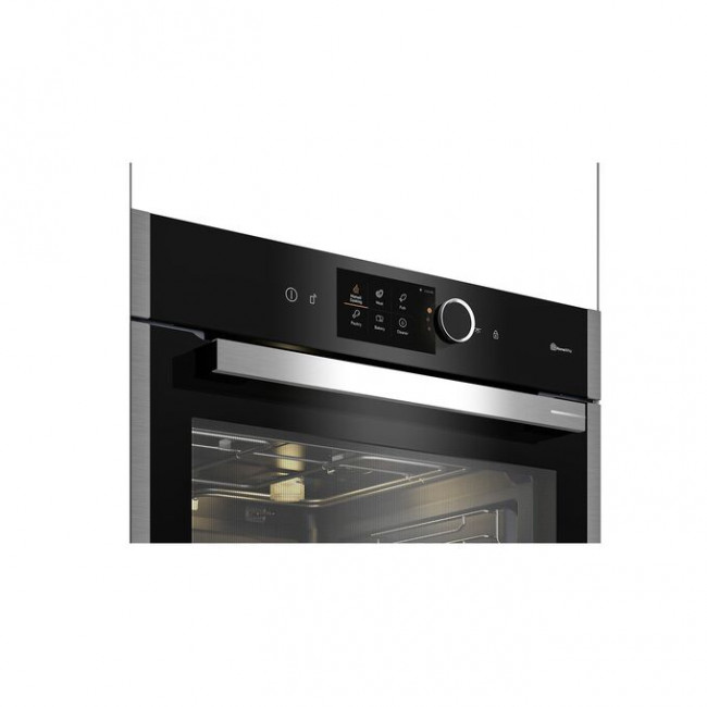 Духовой шкаф Grundig GEBM19600BCHI нерж/черный Духовой шкаф Grundig GEBM19600BCHI нерж/черный