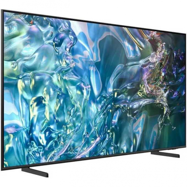 50" Телевизор Samsung QE50Q60DAUXRU QLED серый 3840x2160, 4K Ultra HD, 60 Гц, Wi-Fi, Smart TV, Tizen OS