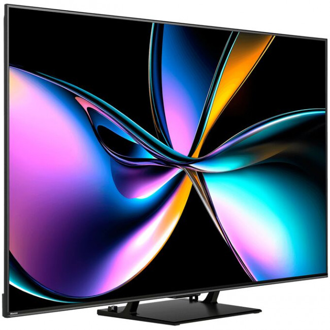 65" Телевизор Hisense 65U7Q PRO QLED черный 3840x2160, 4K Ultra HD, 165 Гц, Wi-Fi, Smart TV, VIDAA