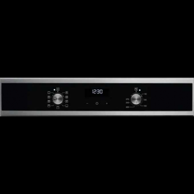 Духовой шкаф ELECTROLUX EOF5F70X конвекцией, объем 72л, 8 режимов, очистка каталитическая задняя стенка