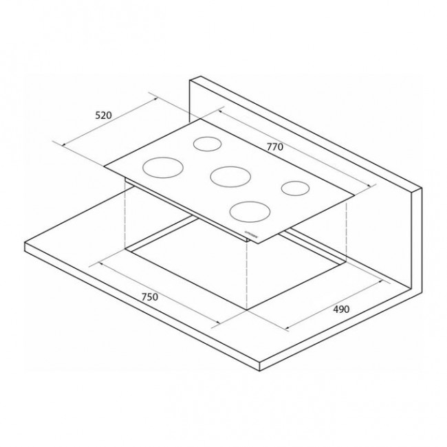 Варочная поверхность Kuppersberg ECS 703 R Варочная поверхность Kuppersberg ECS 703 R
