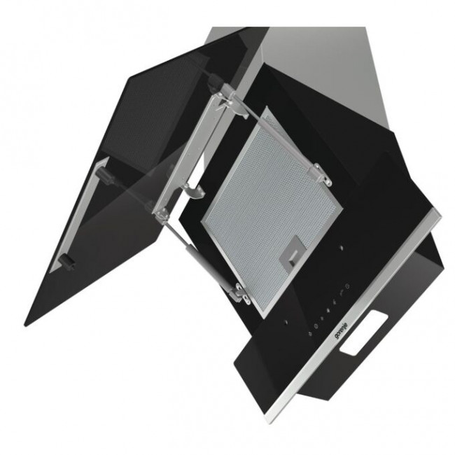 Вытяжка GORENJE WHI649X21P черное стекло