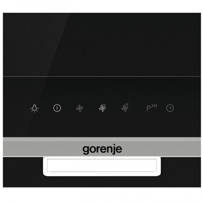 Вытяжка GORENJE WHI649X21P черное стекло