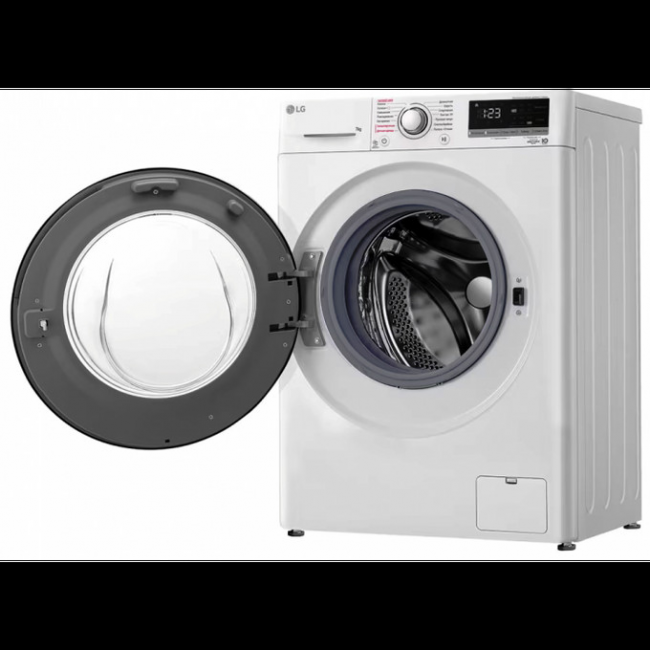 Стиральная машина LG F2V3HS4W класс: A загр.фронтальная макс.:7кг белый инвертер Стиральная машина LG F2V3HS4W класс: A загр.фронтальная макс.:7кг белый инвертер