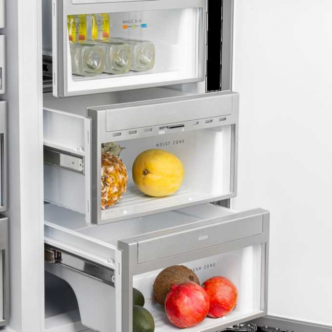 Встраиваемый холодильник HIBERG S-RFS 800 W inverter