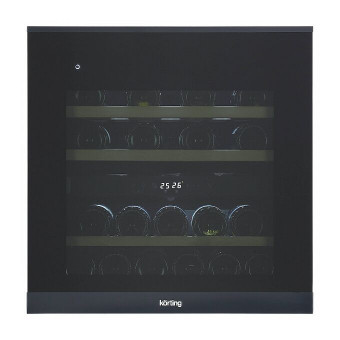 Винный холодильник встраиваемый Korting KFW 604 DB GXN